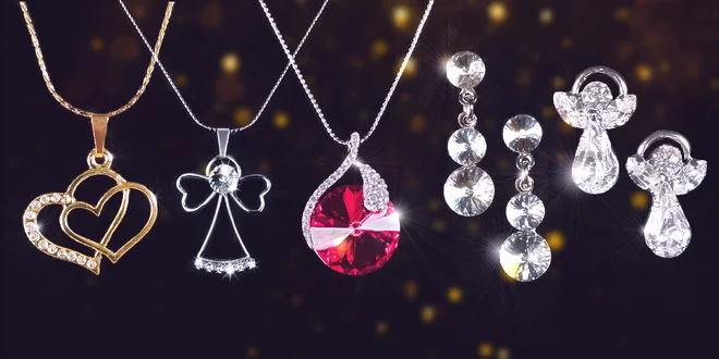 Elegantní dámské šperky Swarovski Components