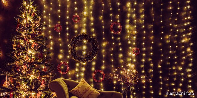 Vánoční světelné dekorace do interiéru i exteriéru