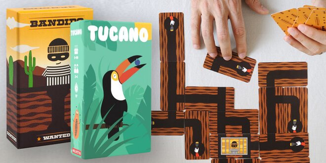Dvě dětské karetní hry Bandido a Tucano