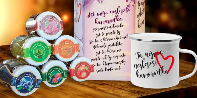 6 pečených čajů s dárkovým hrnkem či plecháčkem