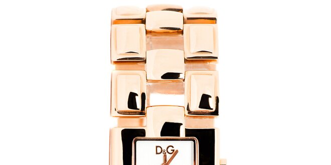 Dámské zlatorůžové hodinky Dolce&Gabbana