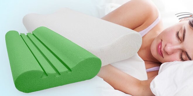 Anatomické polštáře Tropico pro zdravý spánek