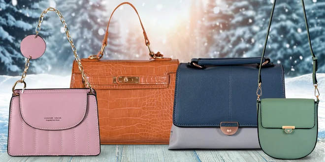 Malé crossbody kabelky: prošívané i lakované