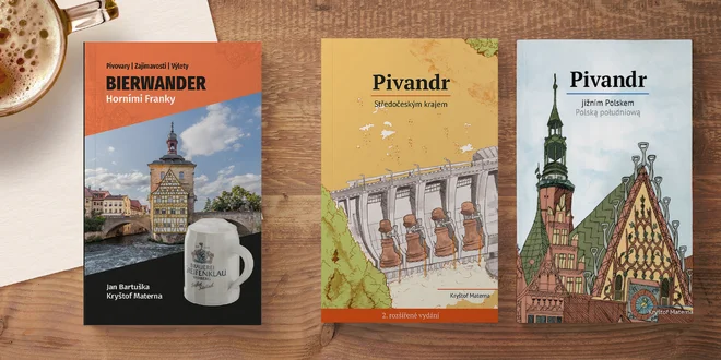 Pivandr: knižní průvodce nejen českými pivovary