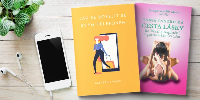 Knihy: jak omezit telefon a jak na tantrickou lásku
