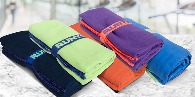 Rychleschnoucí ručníky: 3 rozměry a mnoho barev