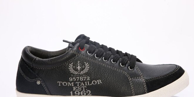 Pánské černé tenisky Tom Tailor