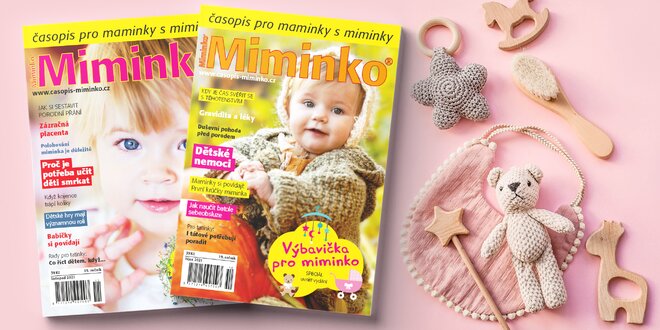 Roční předplatné časopisu Miminko včetně dárku