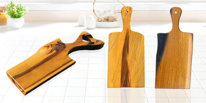Dřevěná prkénka: ruční výroba v ČR, 5 designů