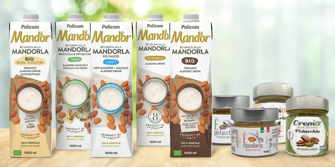 Italské mandlové nápoje a oříškové krémy