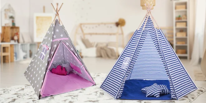 Dětská teepee z hypoalergenního materiálu