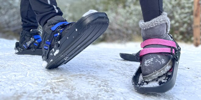 Klouzací boty na sníh pro děti i dospělé, doprava zdarma