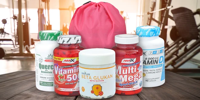 Doplňky stravy: vitamin C i D3 a energy shoty
