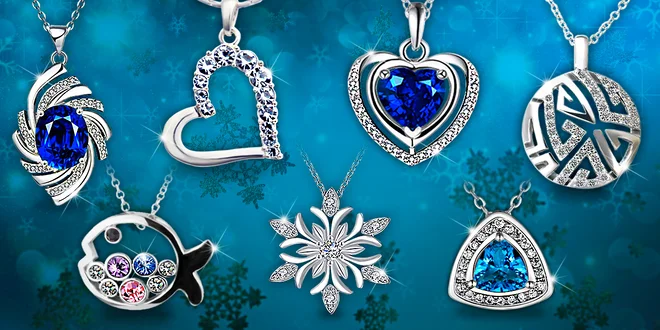 Náhrdelníky a náušnice s krystaly Swarovski a zirkony