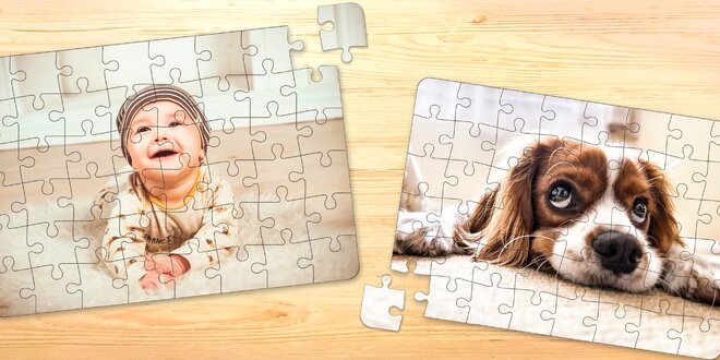 A4 puzzle z vlastní fotografie: 24 nebo 48 dílků