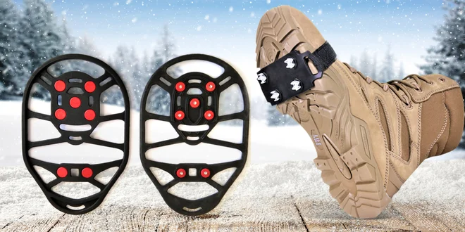 Protiskluzové návleky na boty pro bezpečnější pohyb