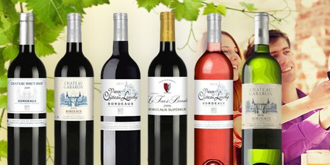 6 výborných vín z Bordeaux