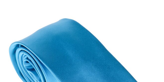 Luxusní sytě modrá kravata Castellet Barcelona