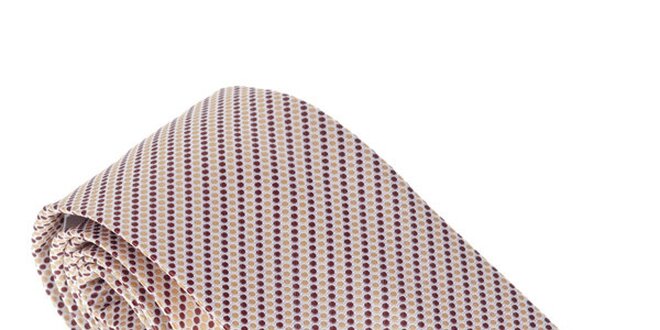 Luxusní kravata s puntíky Castellet Barcelona