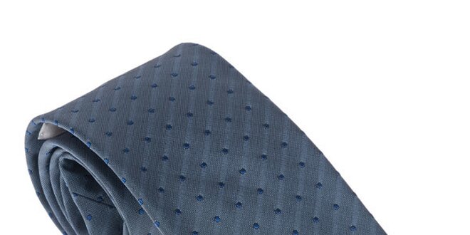 Luxusní modrá kravata Castellet Barcelona