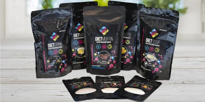 Ketolinie: balíčky proteinové diety na 14 nebo 21 dní