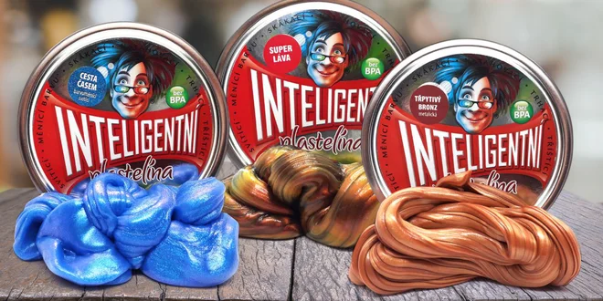 Inteligentní plastelína pro malé i velké tvůrce