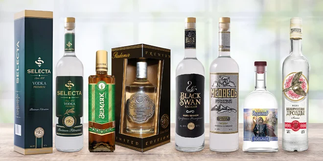 Vodky z Běloruska a Moldavska: čisté i s příchutí
