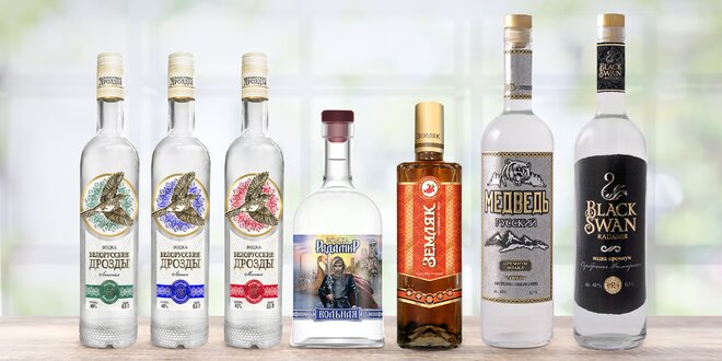 Kvalitní běloruské vodky: čisté i s příchutěmi