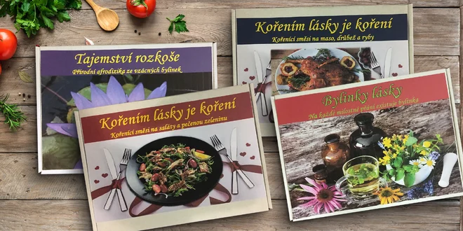Voňavé směsi koření i afrodiziakální bylinky