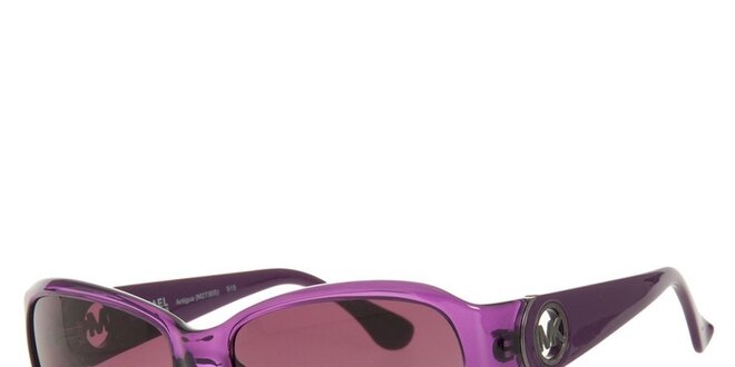 Dámské fialové sluneční brýle Michael Kors s fialovými sklíčky