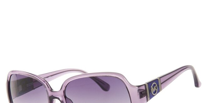 Dámské fialové transparentní sluneční brýle Michael Kors