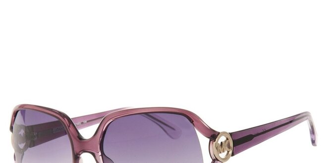 Dámské duhové fialkové brýle Michael Kors s transparentními obroučkami