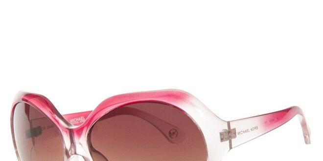 Dámské růžové transparentní sluneční brýle Michael Kors