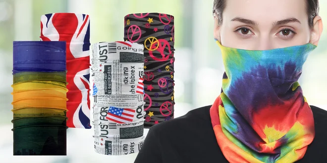 Multifunkční elastický nákrčník: 32 designů