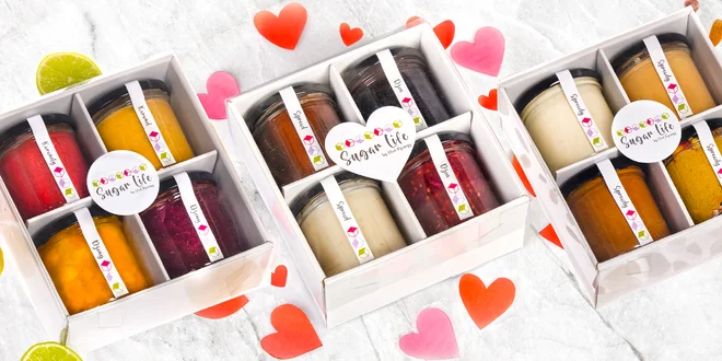 Darčekové sety džemov, karamelov a orieškových krémov