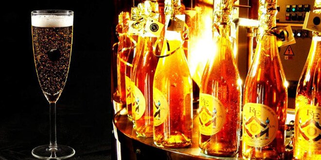 České pivo s vločkami z pravého zlata – Original Czech Gold Lager