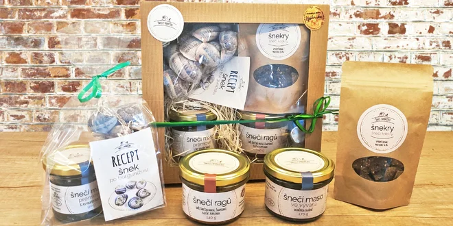 Delikatesy ze šnečího masa od českého farmáře