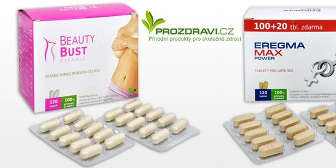 Čistě přírodní doplňky stravy pro muže i ženy