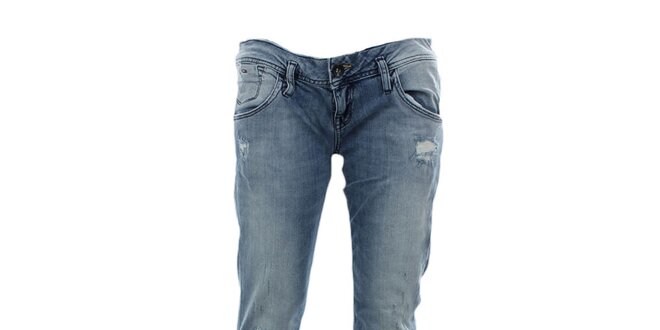 Dámské modré úzké rovné džíny Tommy Hilfiger