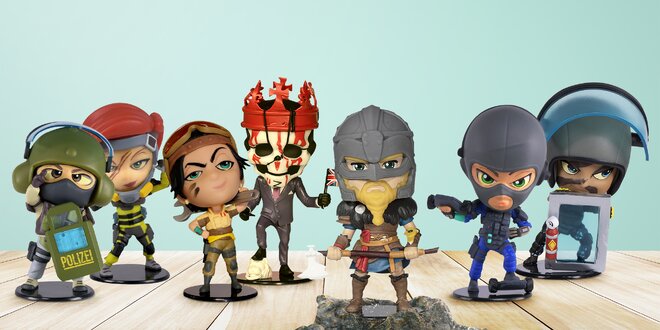 Hrdinové Ubisoftu: figurky z Rainbow Six i jiných her