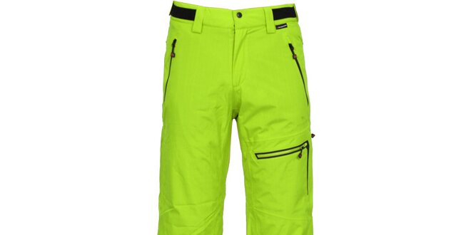 Pánské zelené lyžařské kalhoty Bergson
