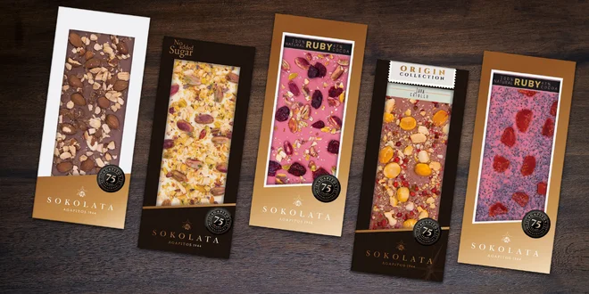 Čokolády unikátních chutí: hříbky, vodka, rajčata