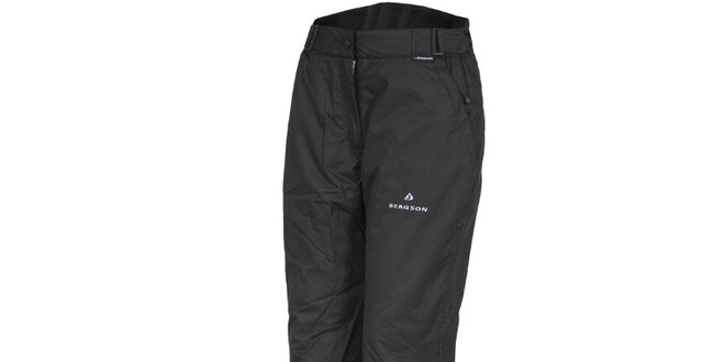 Dámské černé lyžařské kalhoty Bergson