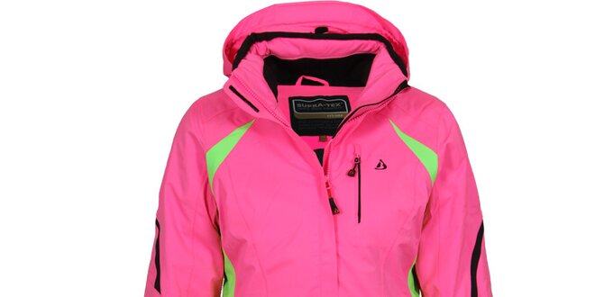 Dámská růžová lyžařská bunda Bergson
