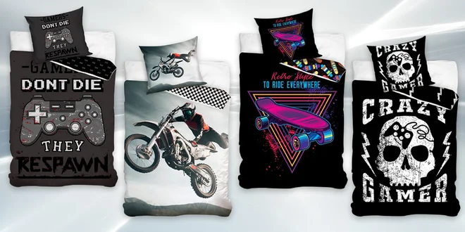 Stylové a nápadité povlečení pro teenagery