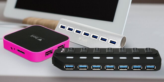 Výběr USB 3.0 rozbočovačů pro vaše PC či Mac