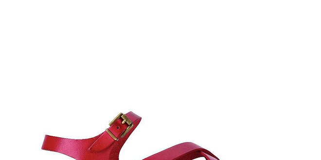 Dámské červené sandály U.S. Polo