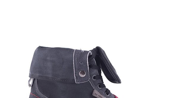 Pánské tmavě šedé kotníčkové boty U.S. Polo