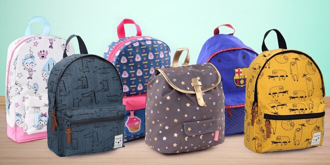 Do školy i na výlety: batohy pro holky i kluky