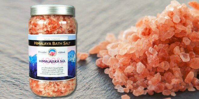 2 kg himálajské růžové soli do koupele